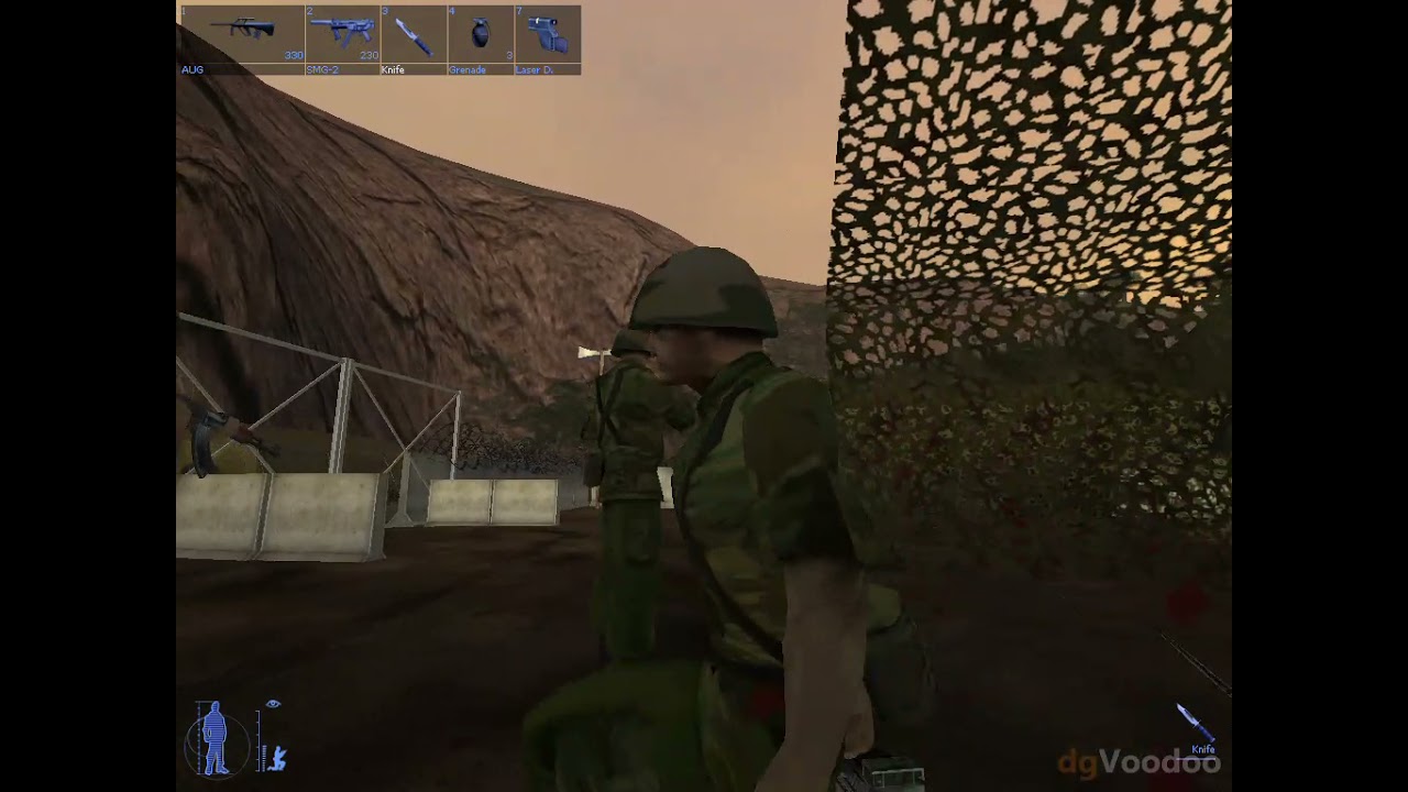 IGI 2 Mission 14 using knife only