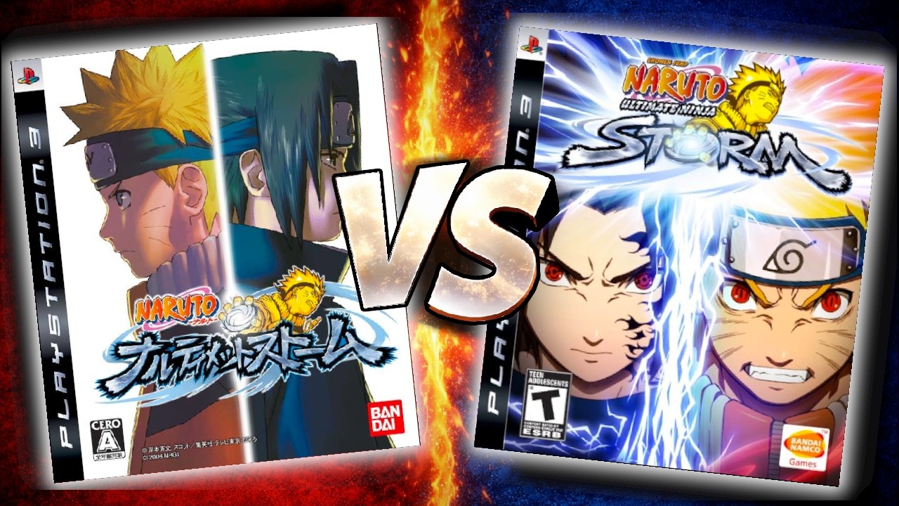 Which Region Has the Best Naruto Game Boxart?