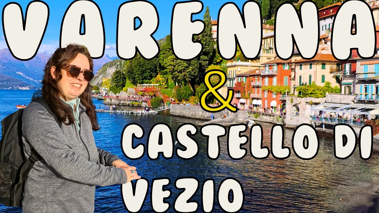 VARENNA in un Giorno | Cinematic Video Travel LAGO DI COMO con visita CASTELLO di VEZIO