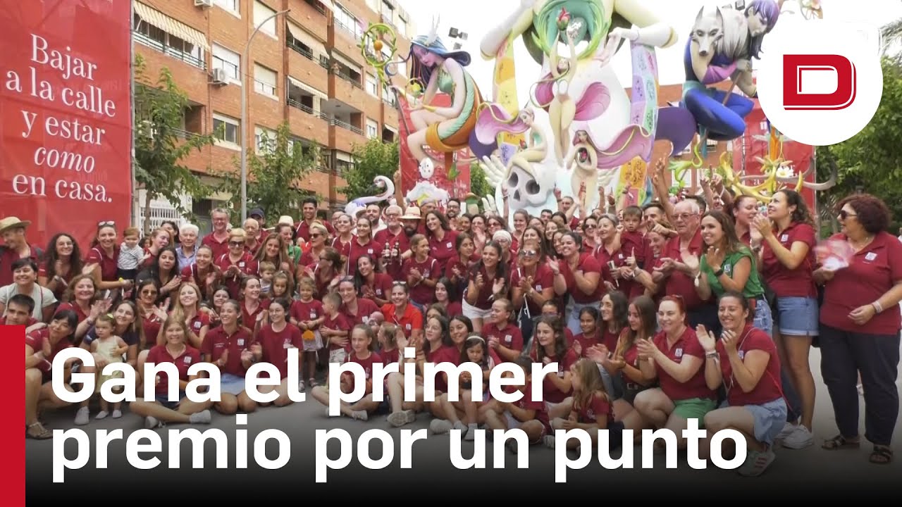 Florida-Portazgo gana el primer premio de las Hogueras por un solo punto
