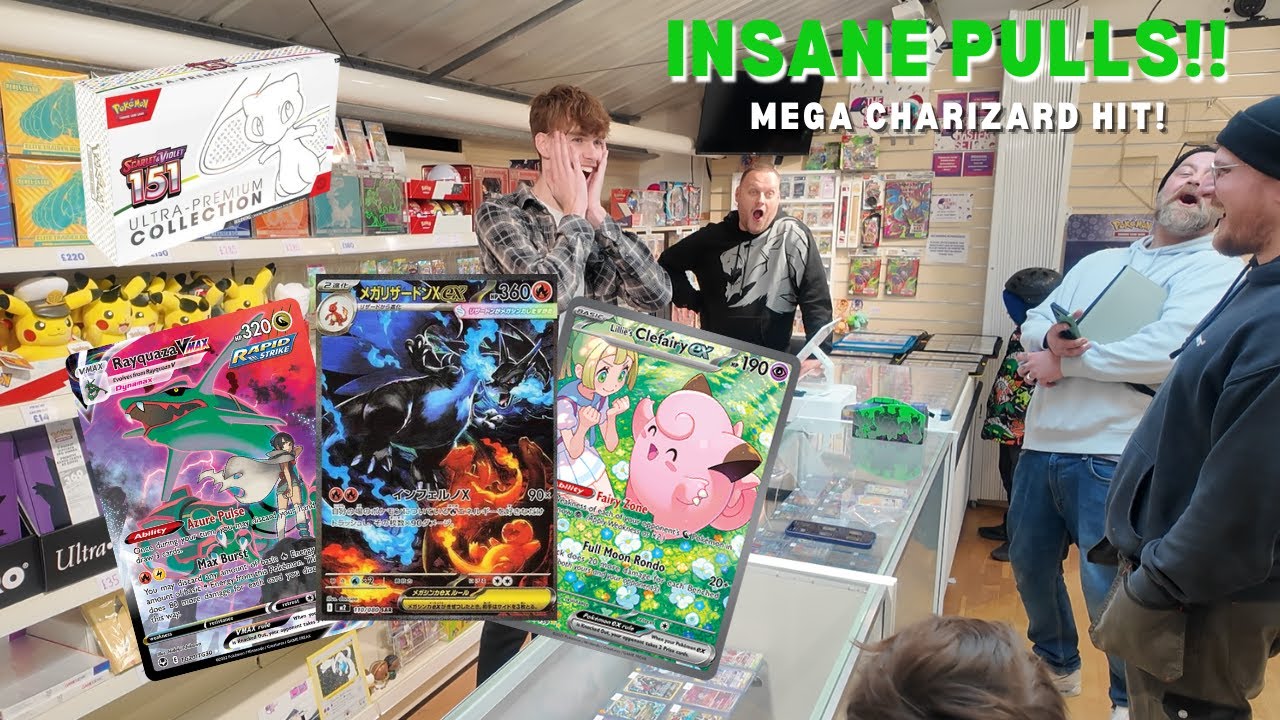 Mega Charizard SAR pulled!! + Huge pick ups and hits (POKEMON CARD SHOP)