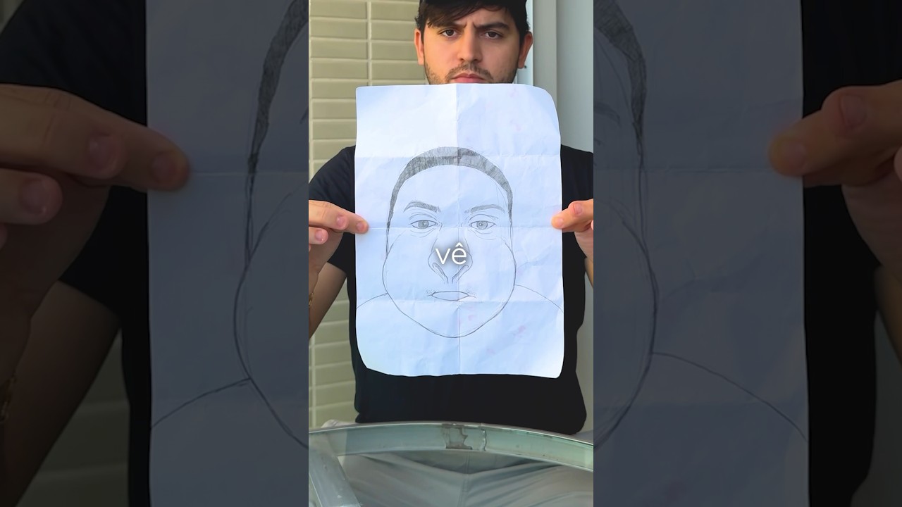 DESENHEI UMA PESSOA E ENCONTREI NA VIDA REAL