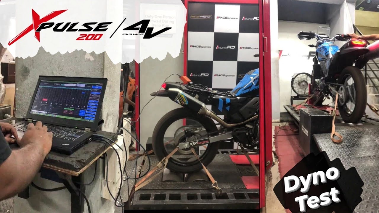First Hero Xpulse 200 4V on Dyno Test | PowerTRONIC ECU | Xpulse 200 4V Race Ready | Sameerfication