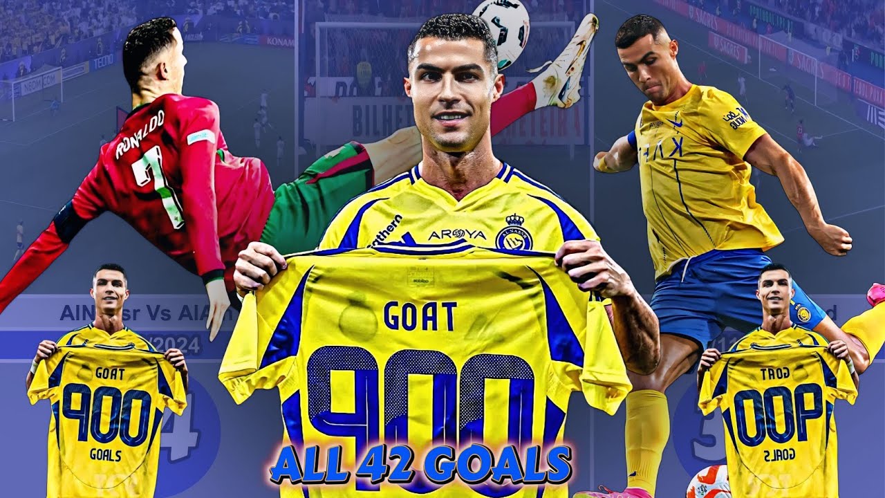 Every Goal Cristiano Ronaldo Scored in 2024