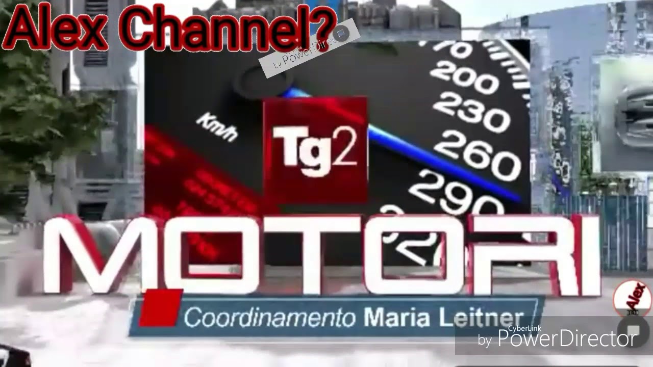 Sigla iniziale e finale TG2 Motori - dal 12/10/2014 + TG2 Motori Estate - dal 2/8/2015 | HD/720p60