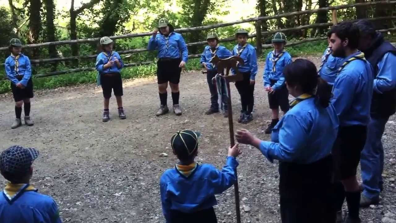 la promessa degli Scout di Vittorio