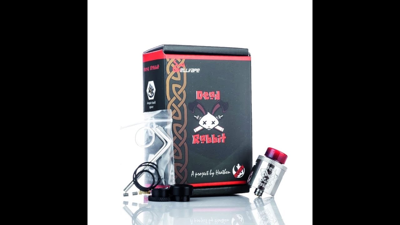 DEAD RABBIT RDA by HELLVAPE & HEATHEN recensione e rigenerazione ITALIANO