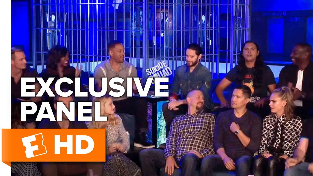 Will Smith & Margot Robbie Exclusive 'Suicide Squad' Panel (2016)