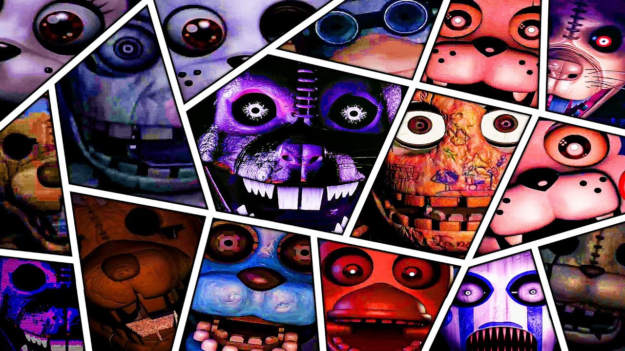 Five Nights at Candy's 1 2 3 All Jumpscares