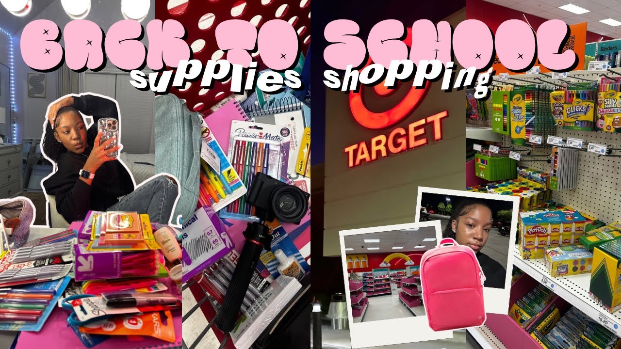 BACK TO SCHOOL SUPPLIES SHOPPING+ HAUL 2024