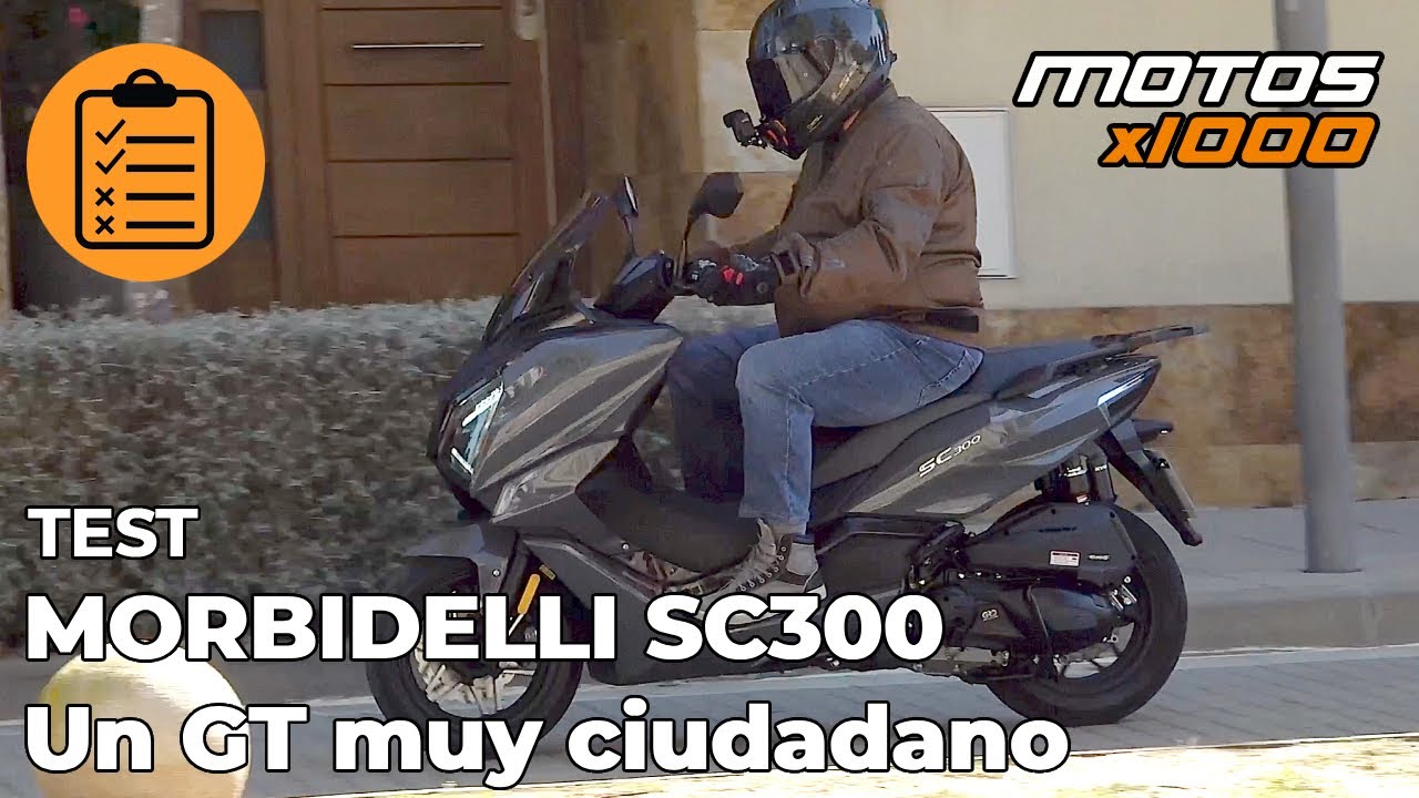 TEST MBP300SC Un Scooter GT muy de ciudad | Motosx1000