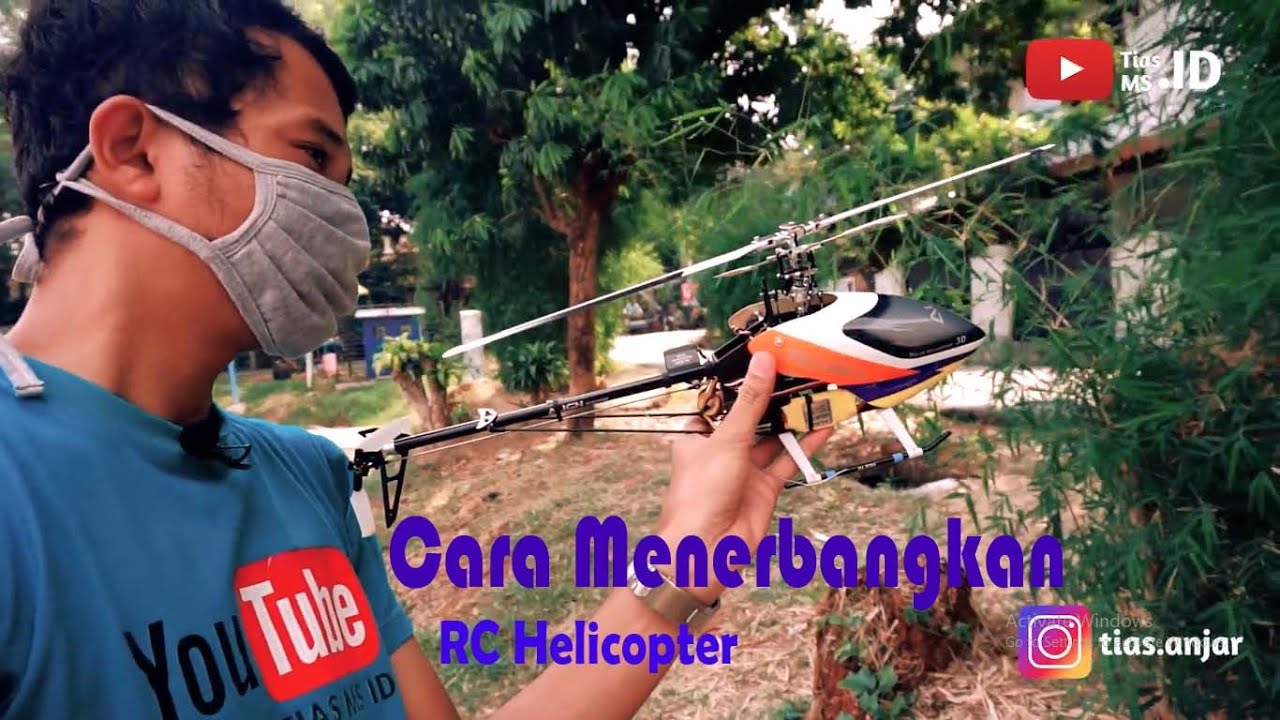 Cara Menerbangkan RC Helicopter #caramenerbangkanrchelicopter #rchelicopter #caramenerbangkanrcheli