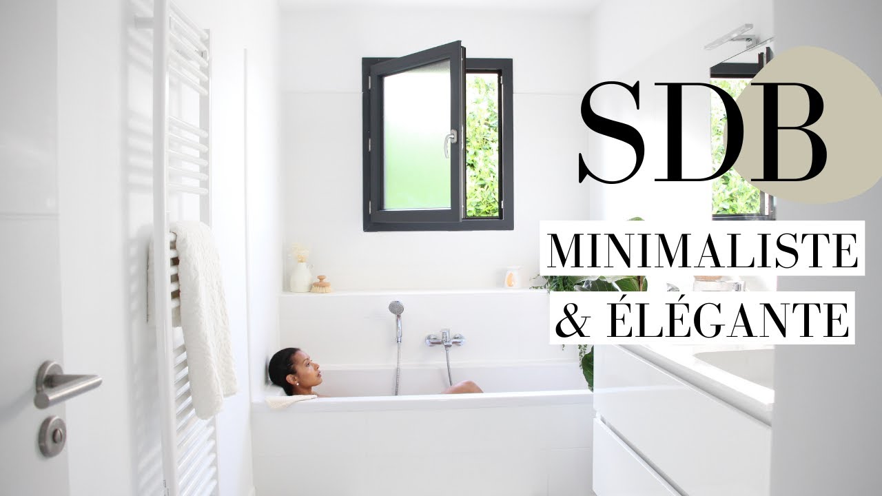 DÉCORATION | Comment créer une salle de bain élégante et minimaliste