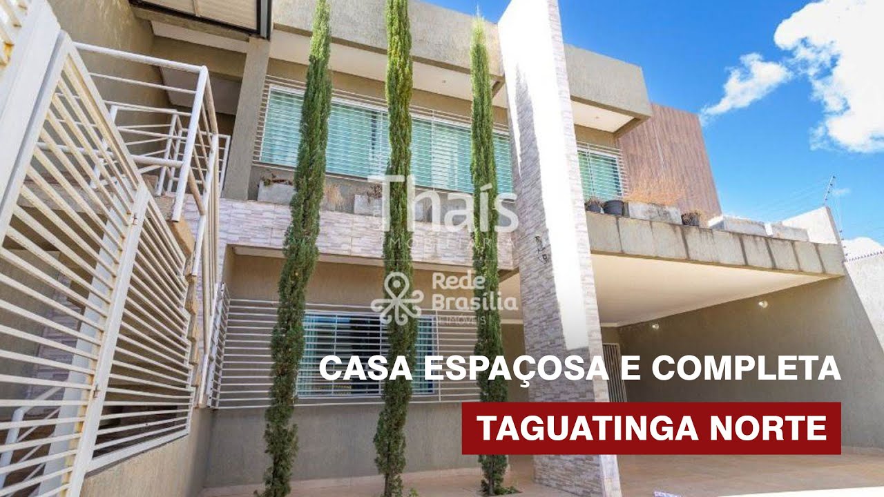 Casa Espa&ccedil;osa e Completa - Taguatinga Norte