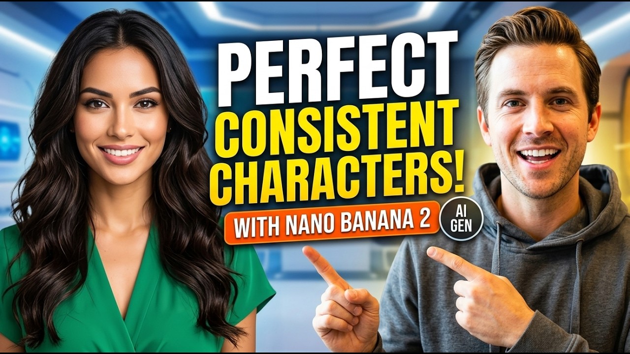 How to Create Consistent Characters with Nano Banana 2 (Easy Workflow)