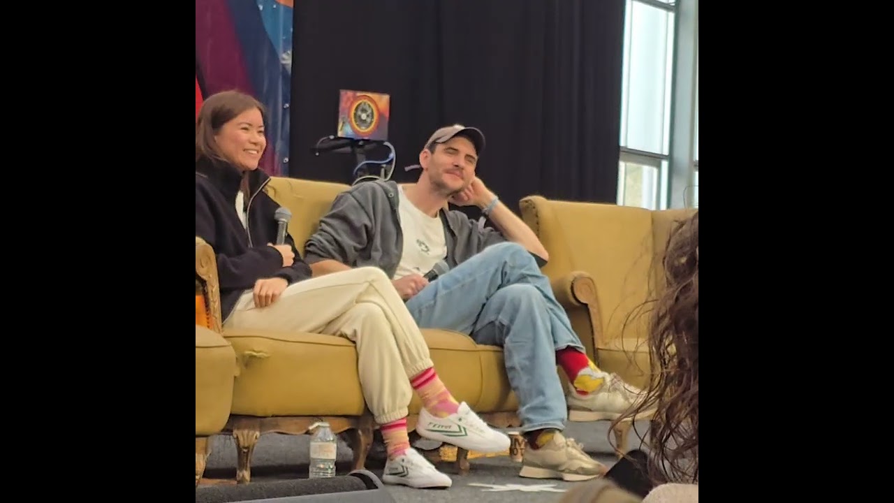 Comic Con Holland 11 October 2025 - Arcane Panel With Katie Leung & Harry Lloyd