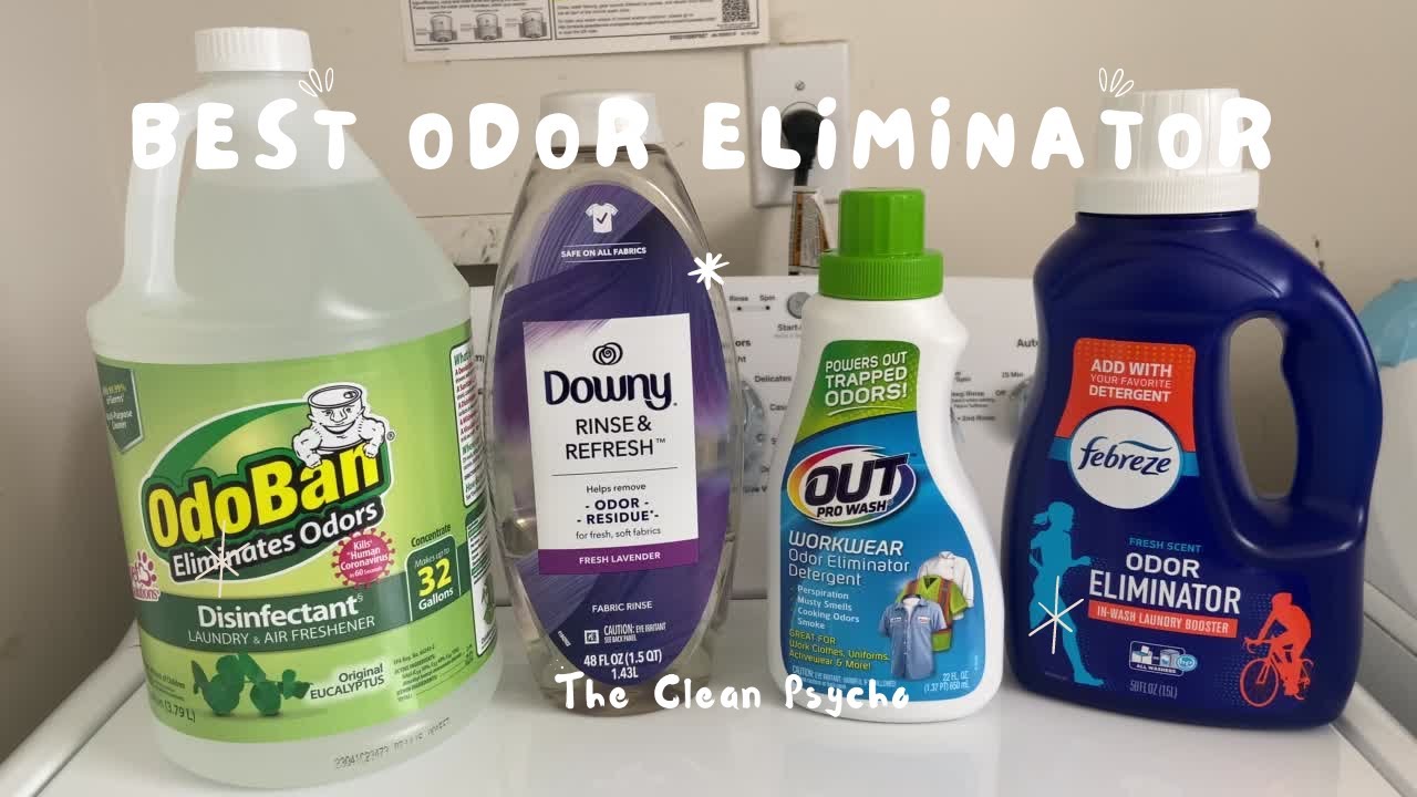 Best Odor Eliminator for Clothes | Workout Gear, work clothes, baby clothes, Etc. S3 E2