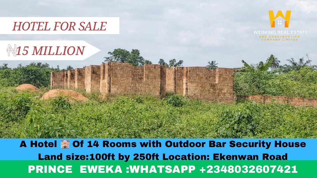 PROPERTY FOR SALE IN EKEWAN ROAD BENIN CITY EDO STATE NIGERIA