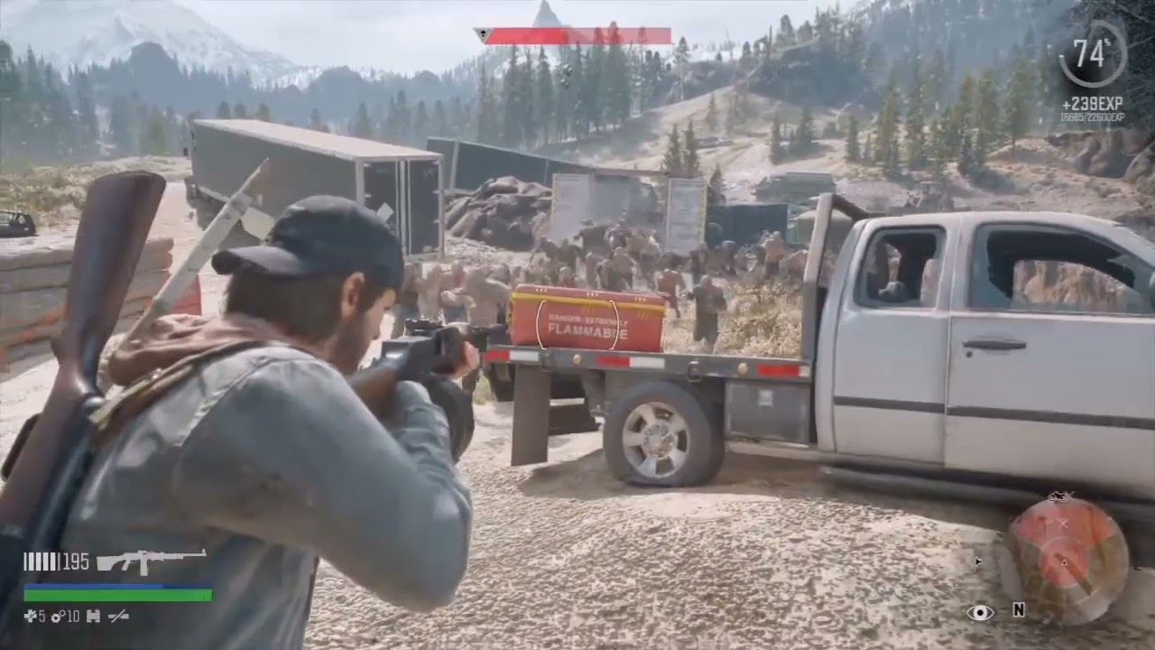 DAYSGONE: Como acabar con la horda del rancho Iron Butte en 3 minutos-2021- Español Latino