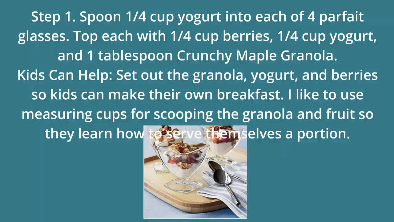 How To Make Yogurt Sundaes-Make Yogurt Sundaes