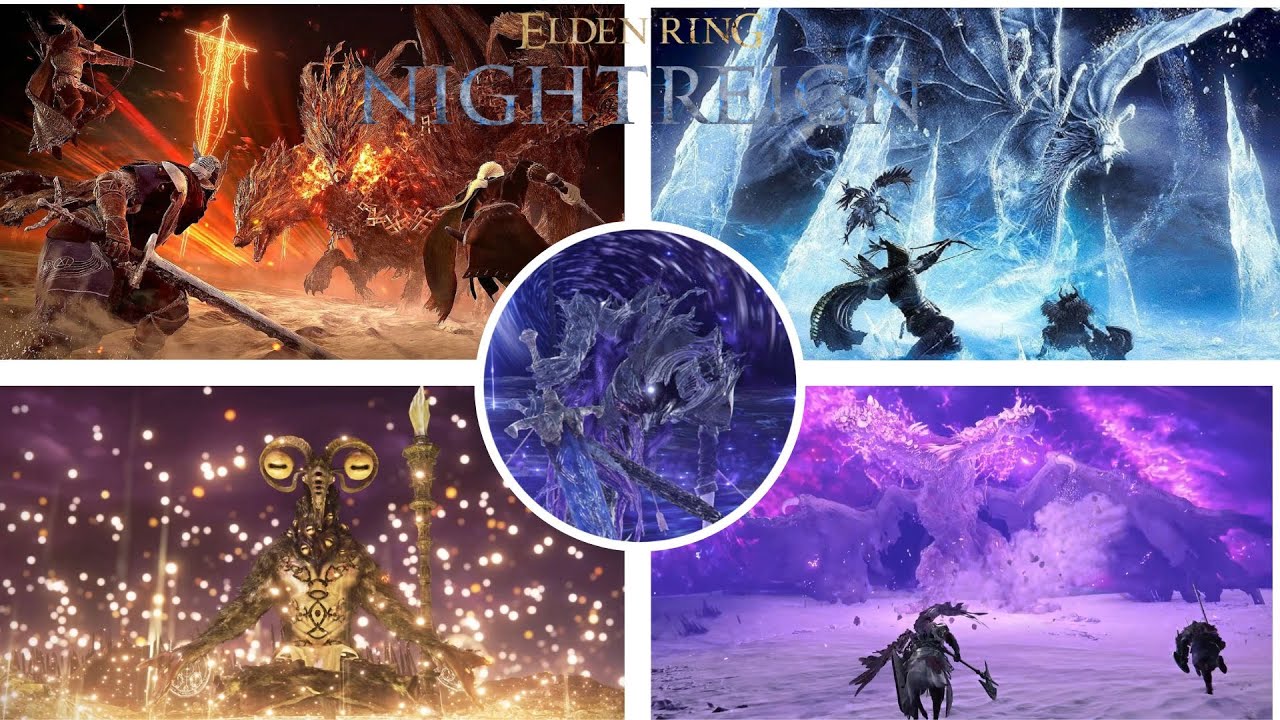 Elden Ring Nightreign All Nightlord Boss Fight (PS5)