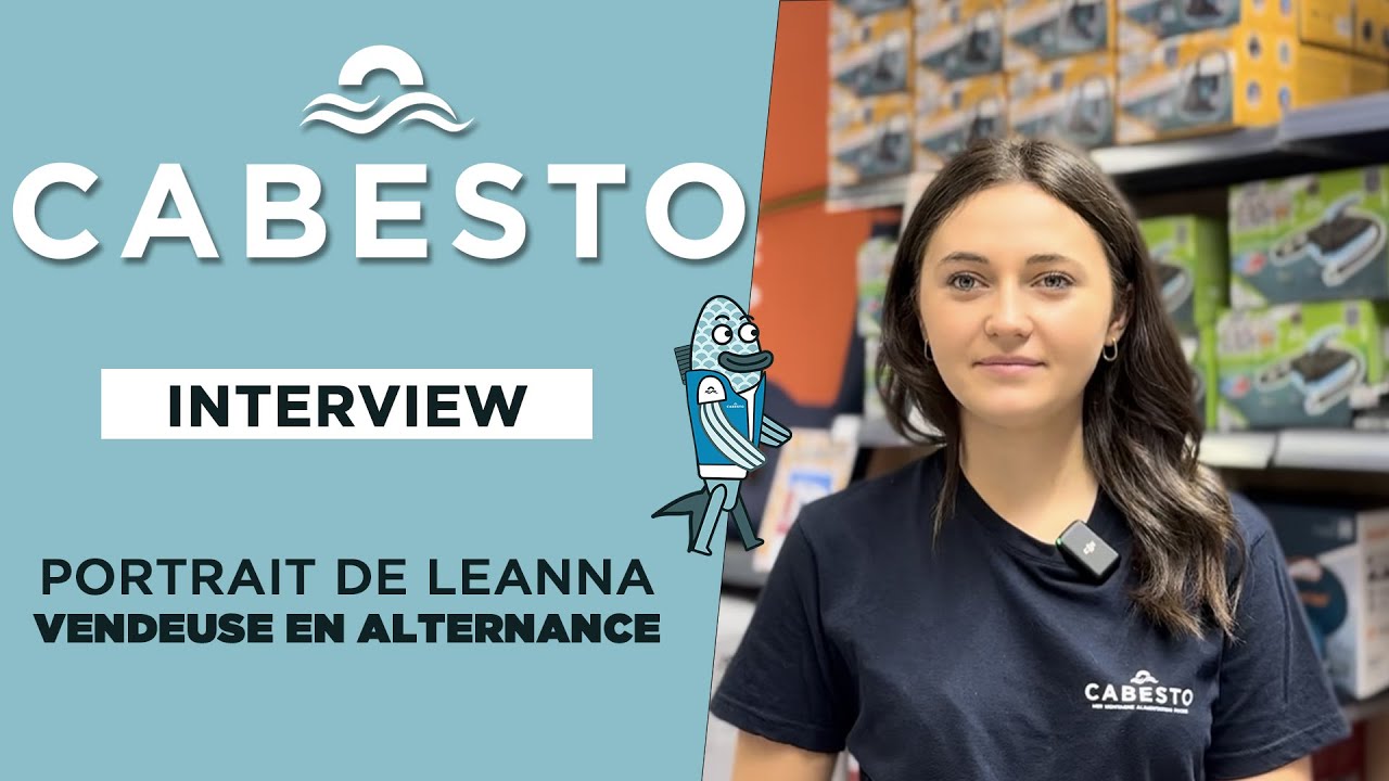 DECOUVREZ LE METIER DE VENDEUSE AVEC LEANNA ALTERNANTE CHEZ CABESTO