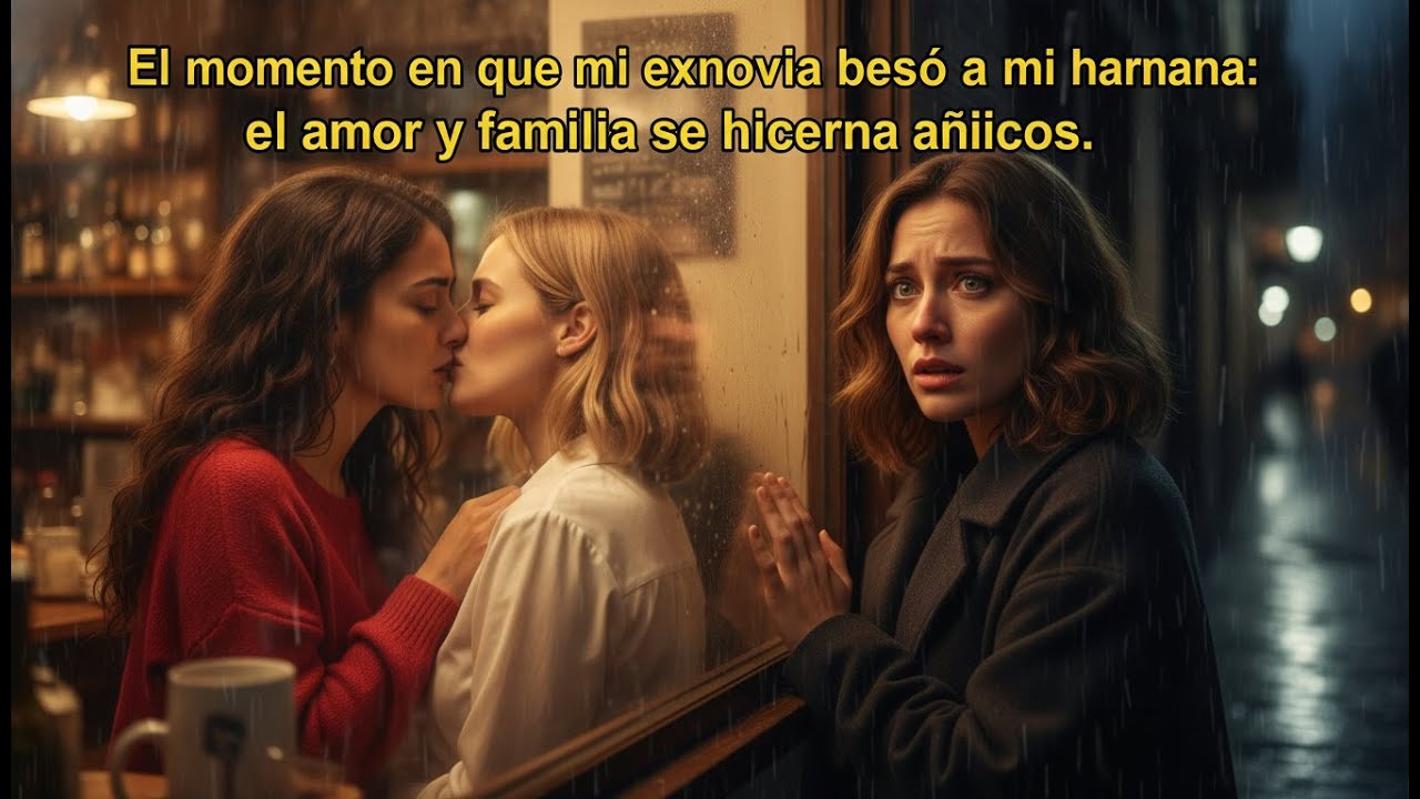 El momento en que mi exnovia besó a mi hermana: el amor y la familia se hicieron añicos.