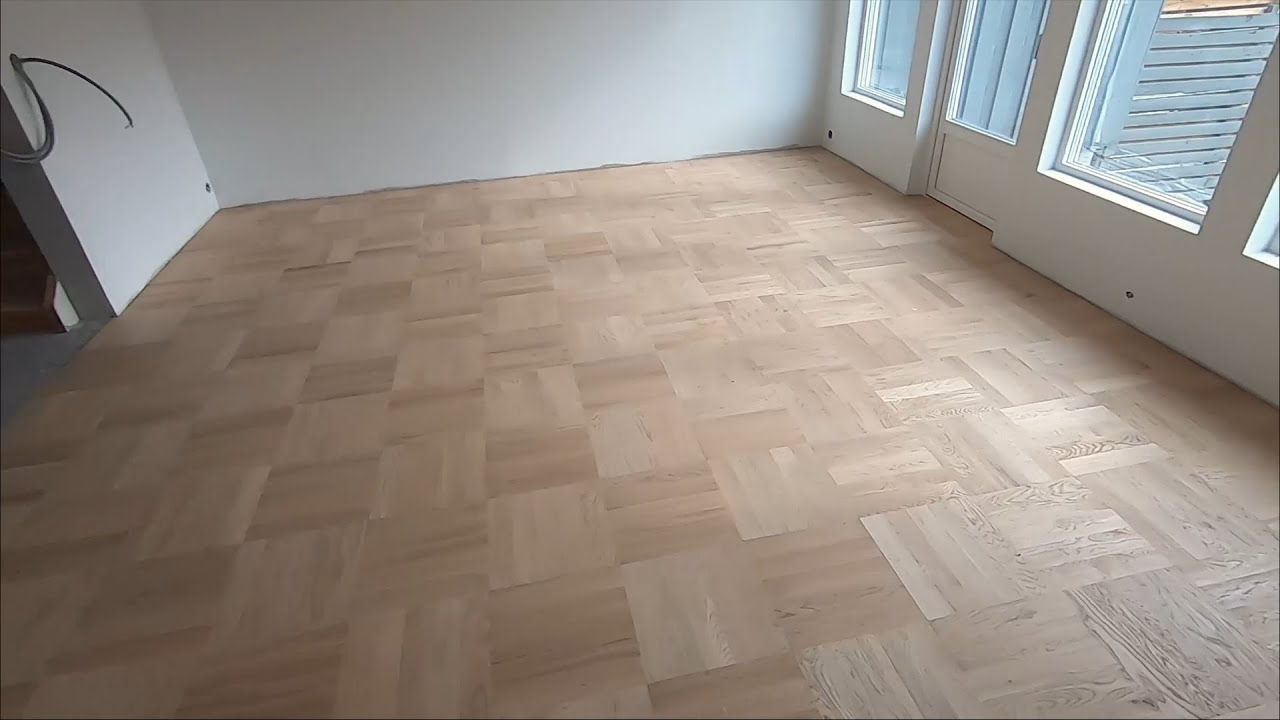 How to install parquet squares
