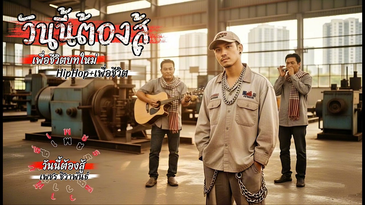วันนี้ต้องสู้ [Official] Hip Hop+เพื่อชีวิต #เพื่อชีวิต #ฮิปฮ็อป เพชร ชิวาพันธ์