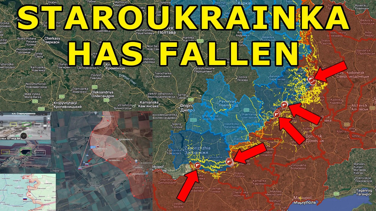 RUAF Capture Staroukrainka, Zatyshok, Sukhetske & Intensify Bombing Campaign Over Kostyantynivka