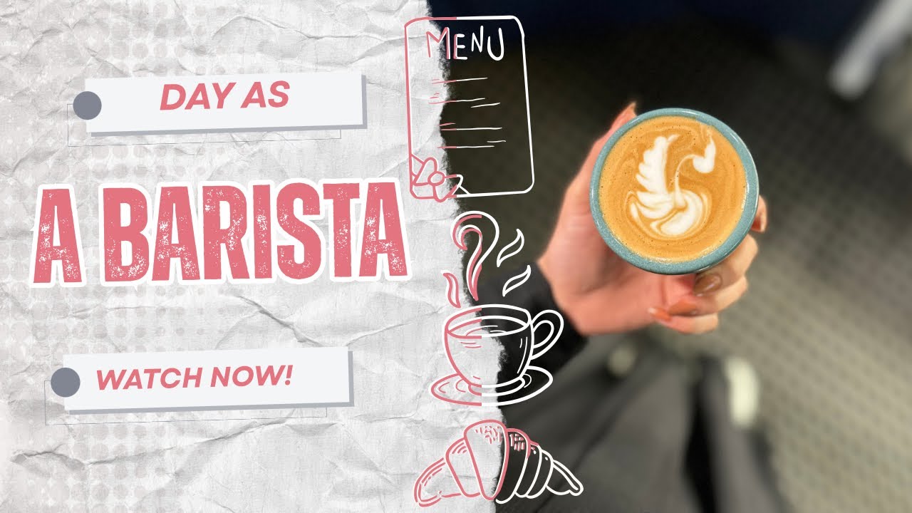 فلوق باريستا | day as a barista ☕️