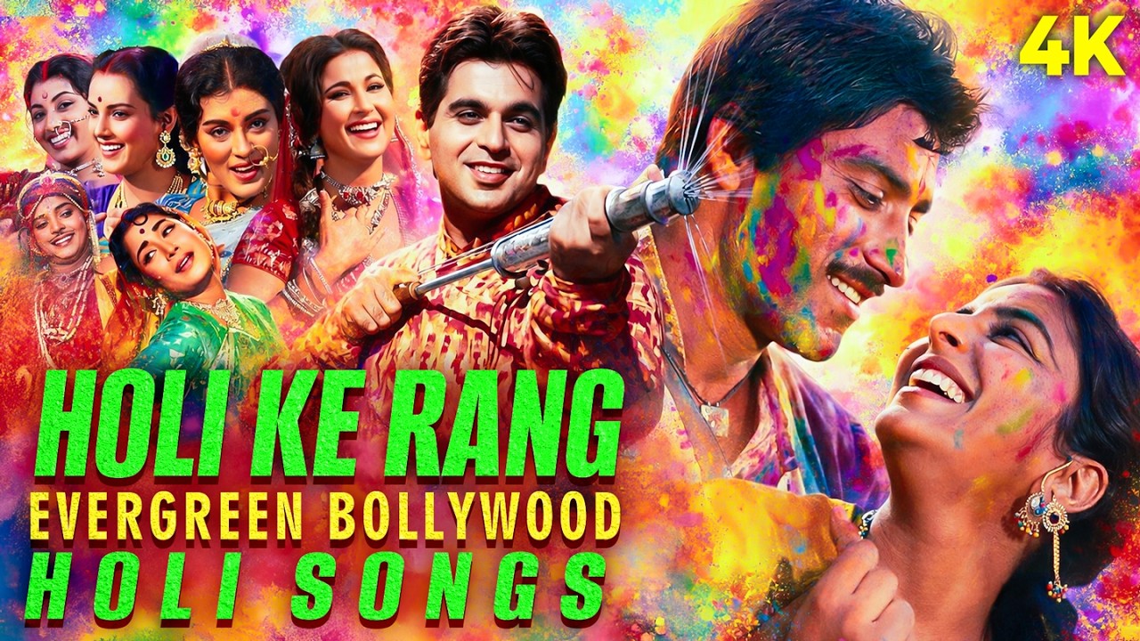 Are Jaa Re Hat Natkhat to Layi Hai Hazaron Rang | Colorful Bollywood Songs | Holi Special Jukebox