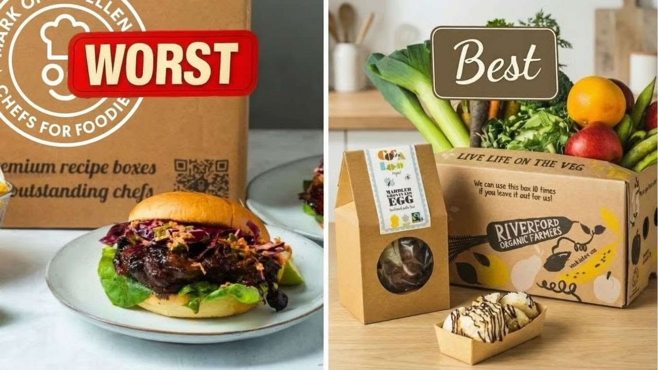 Ranking UK Meal Kit Brands Worst to Best | Surprising Results
