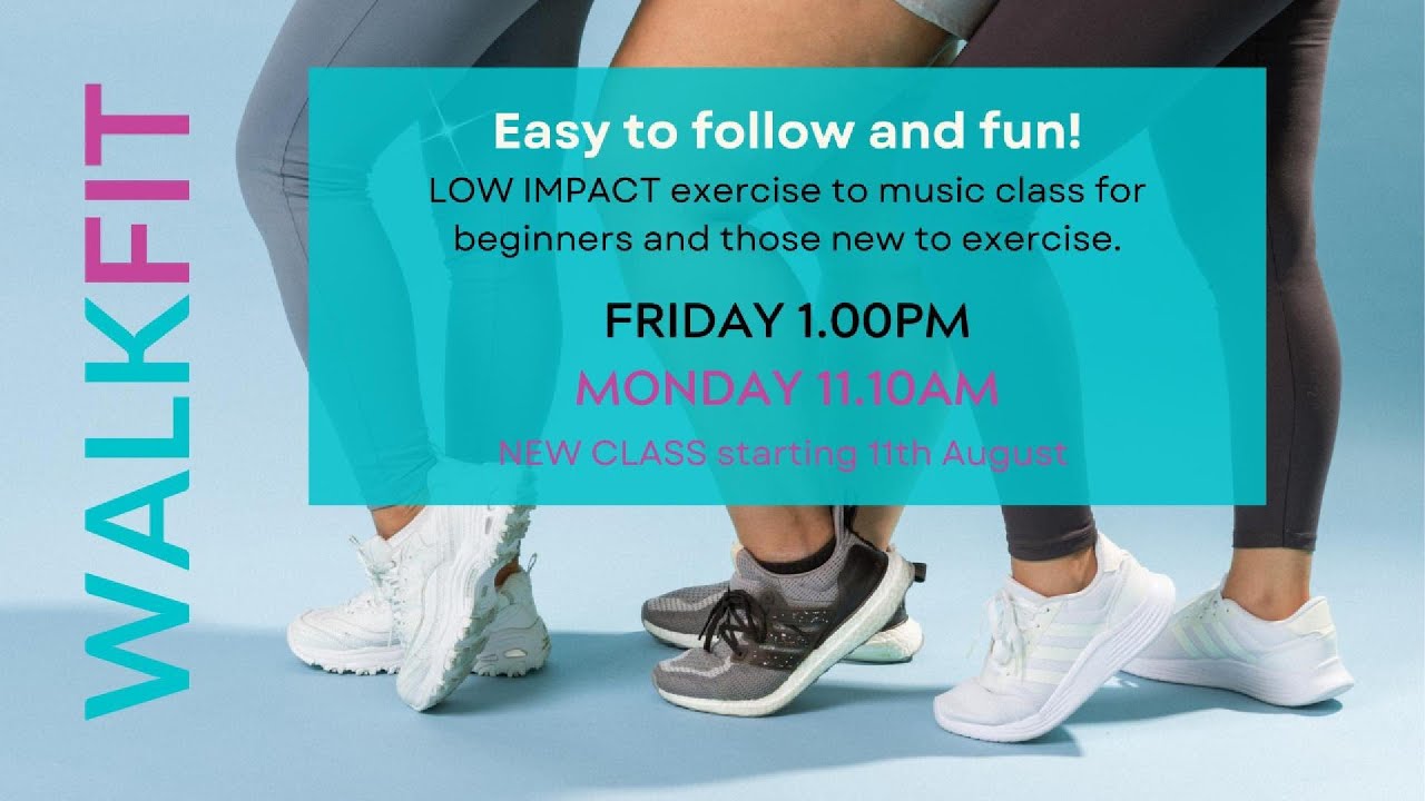 WALKFIT - low impact exercise to music for beginners