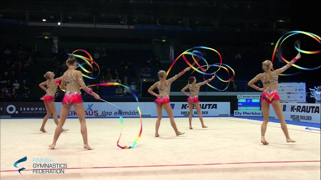 Russia Ribbons - Rhythmic Gymnastics World Cup 2016 Espoo