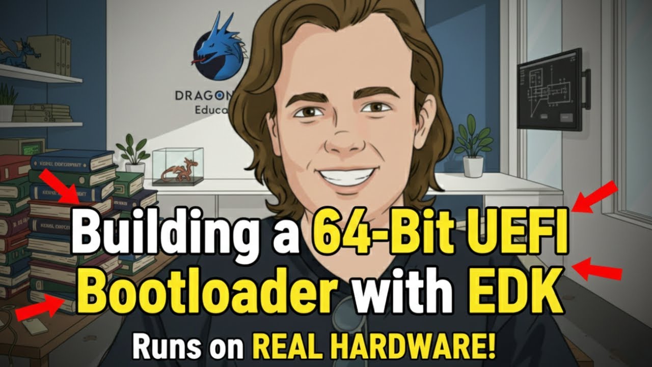 Разработка ОС: создание 64-битного загрузчика UEFI с помощью EDK, работающего на реальном оборудо...