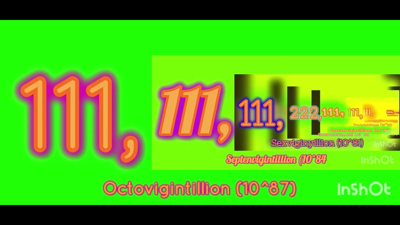 0 to 1 Trigintillion 1 And 2