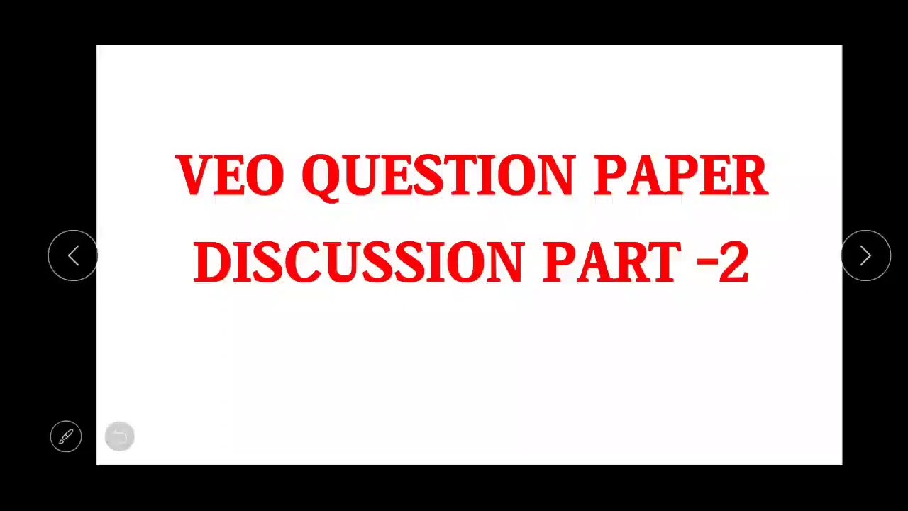 VEO MATHS PART -2