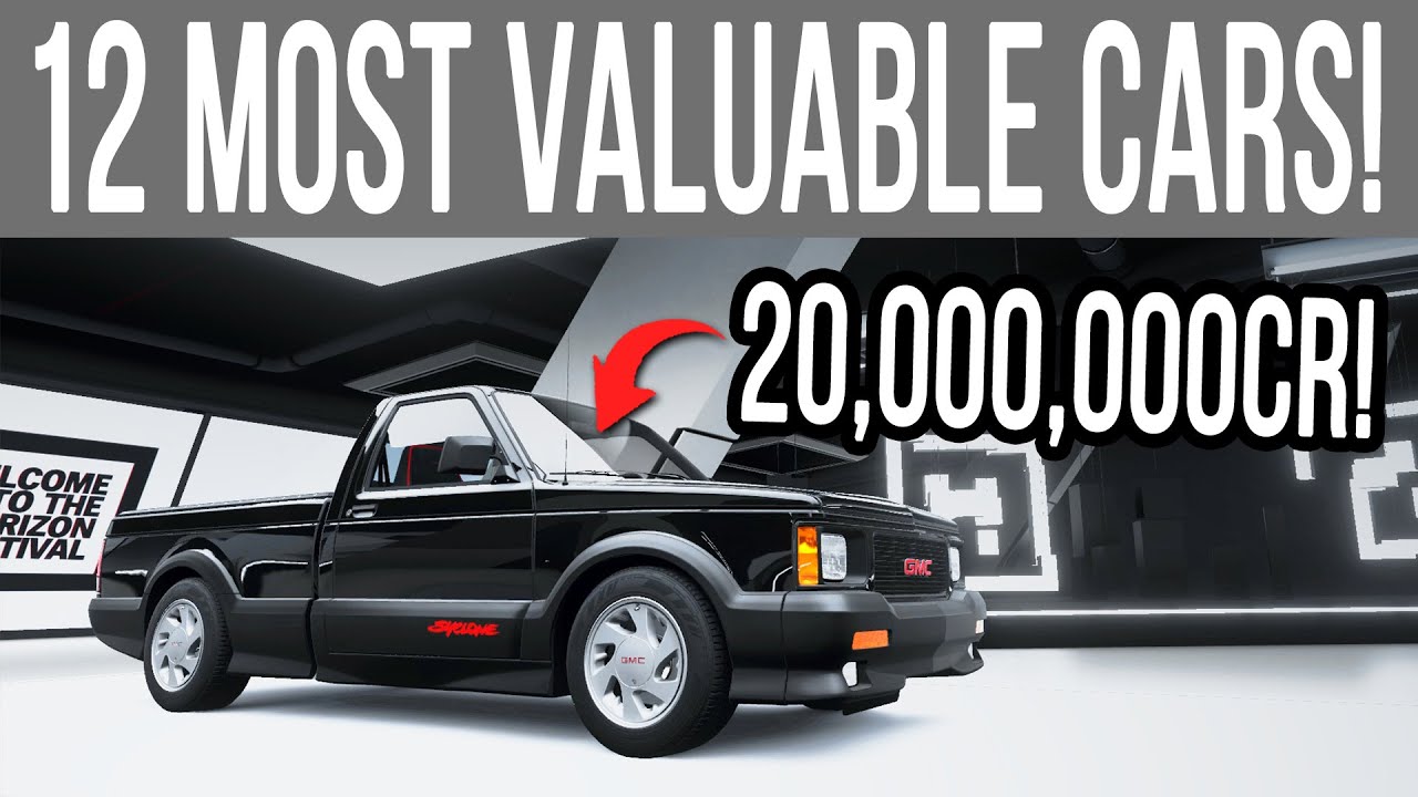 Forza Horizon 4 - 12 MOST VALUABLE Cars You Can SELL for Millions of Credits!