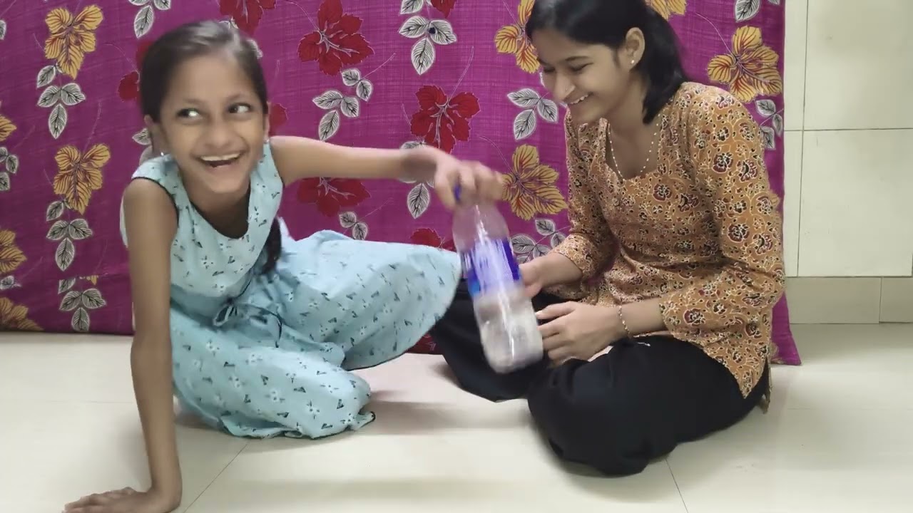 Bottle flip game #thappad #game #funny 