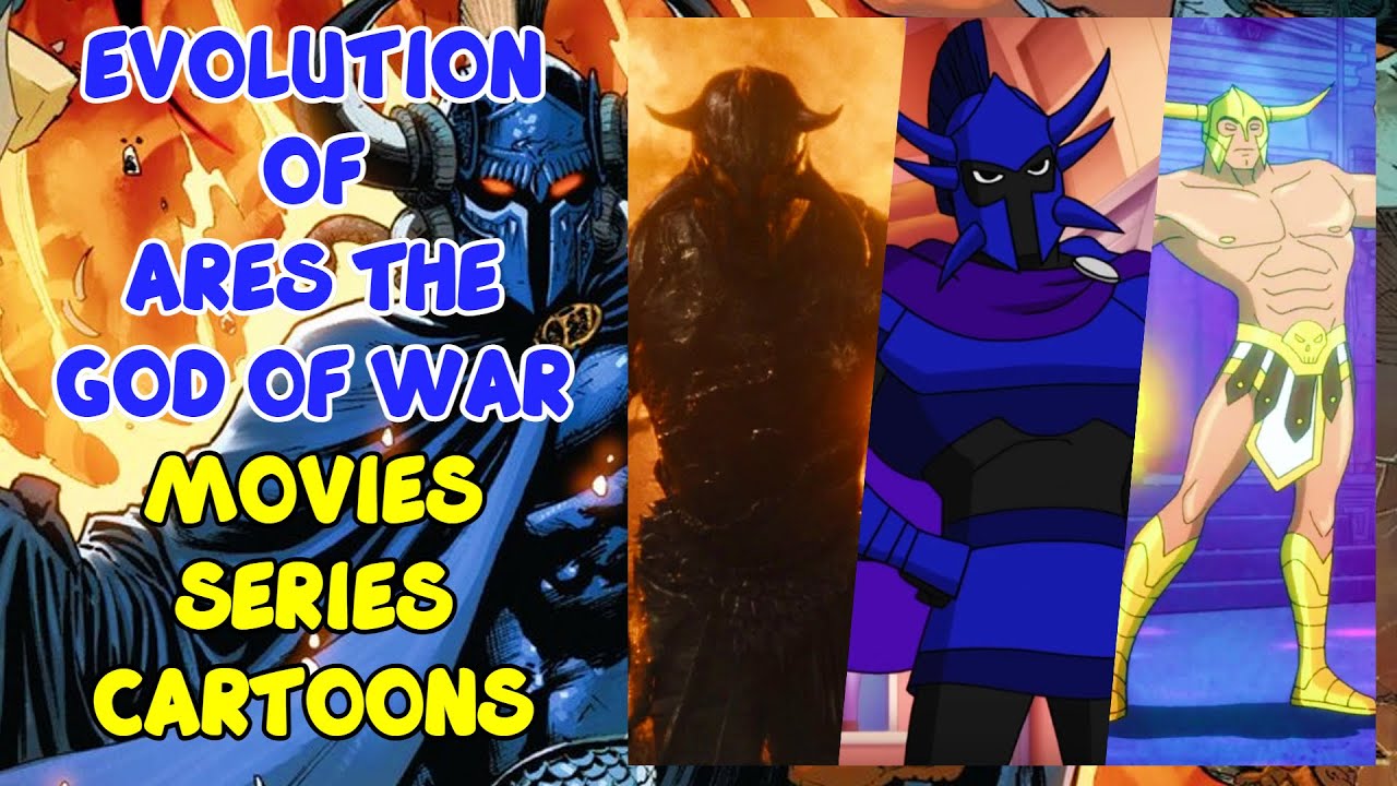 EVOLUTION of ARES THE GOD OF WAR In Movies, Series, and Cartoons (2004-2022) [DC COMICS]
