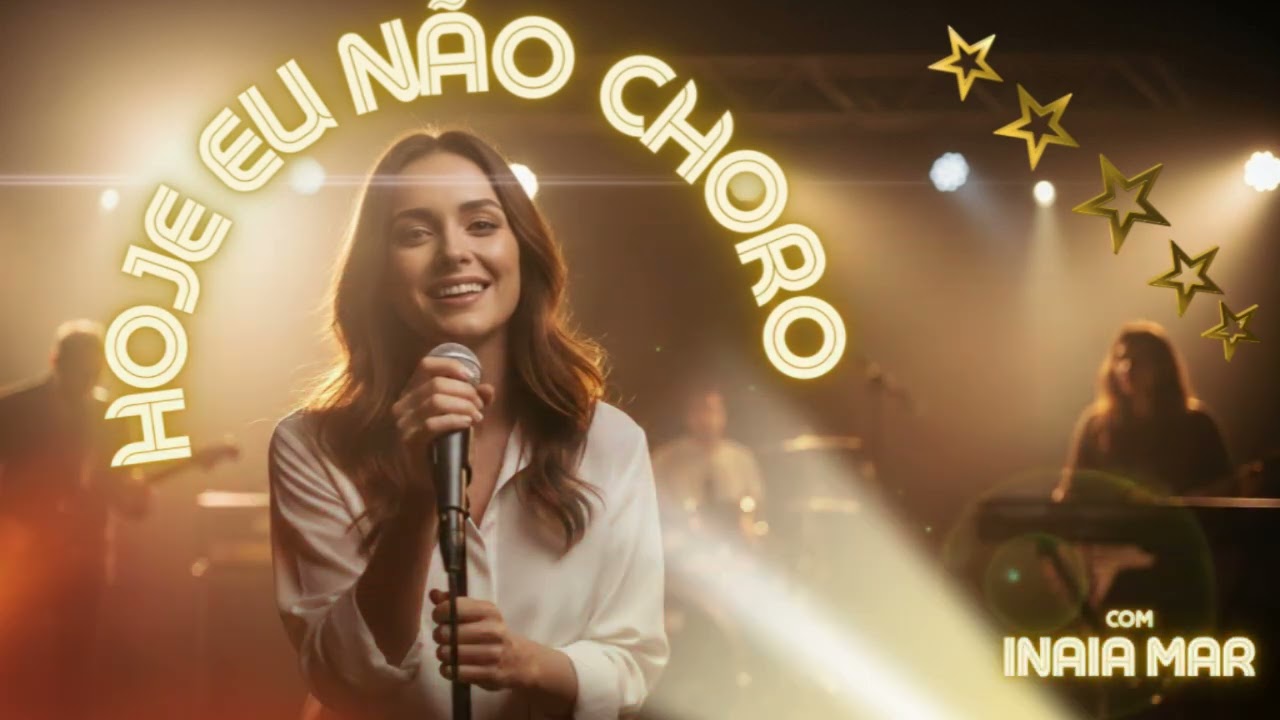 HOJE EU NÃO CHORO - com Inaia Mar | Sertanejo Animado Feminino (Letra Oficial) | Música Nova