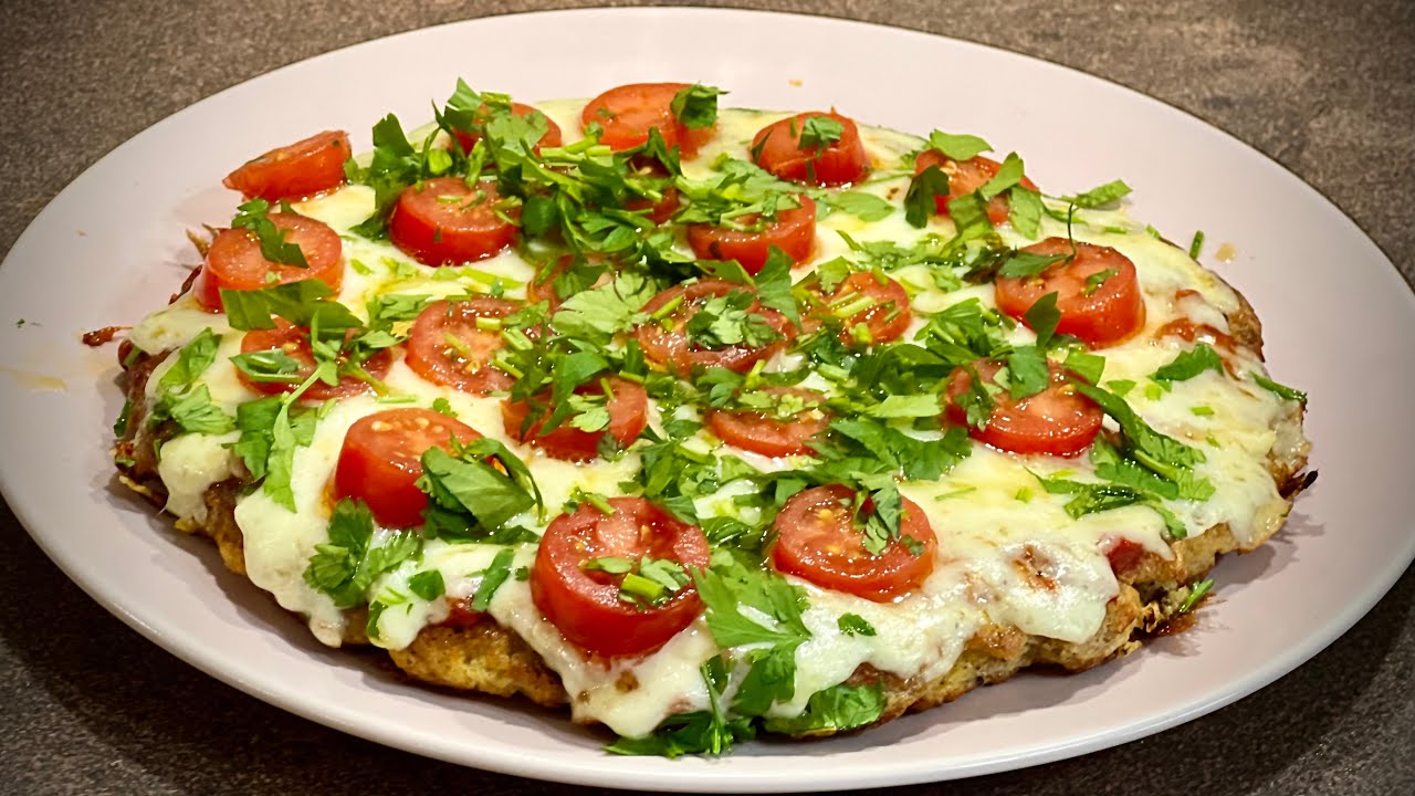 Вкусна пица от стар хляб-лесно и бързо/ Пицца из черствого хлеба / Quick pizza made from stale bread
