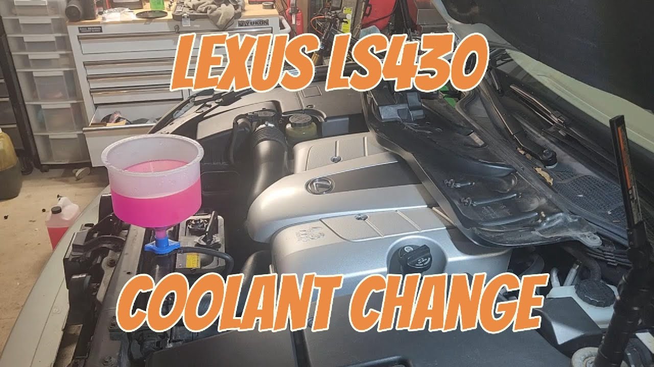 Lexus LS430 | Сделай сам | Слив и заправка охлаждающей жидкости