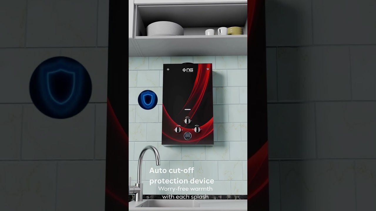 NG Instant Gas Water Heater DG-10L (CRYSTAL) 