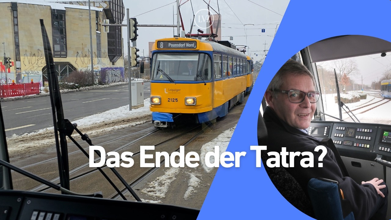 Abschied von der Tatra: Leipzigs Kult-Bahn soll bald aussortiert werden