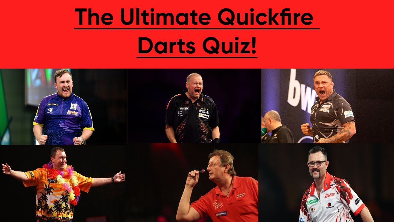 The Ultimate Quickfire Darts Quiz