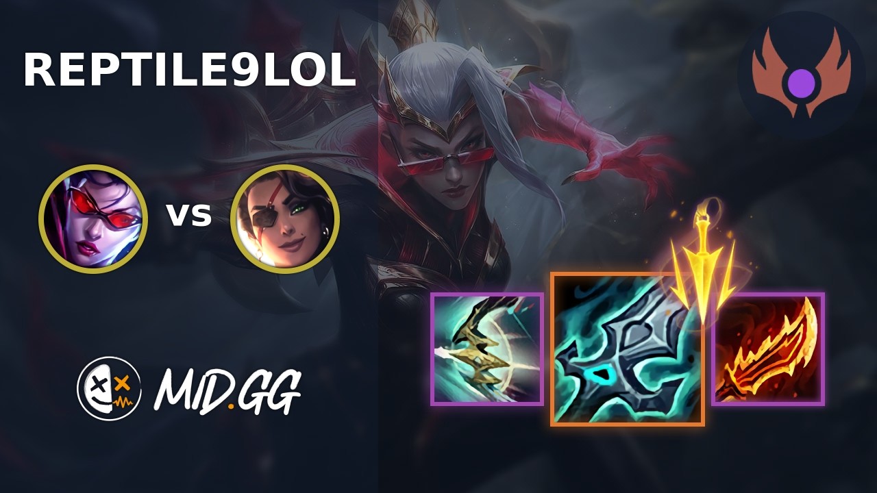 MID.GG: [ reptile9lol ] Vayne BOT vs Samira | EUW MASTER | LOL Season 2026