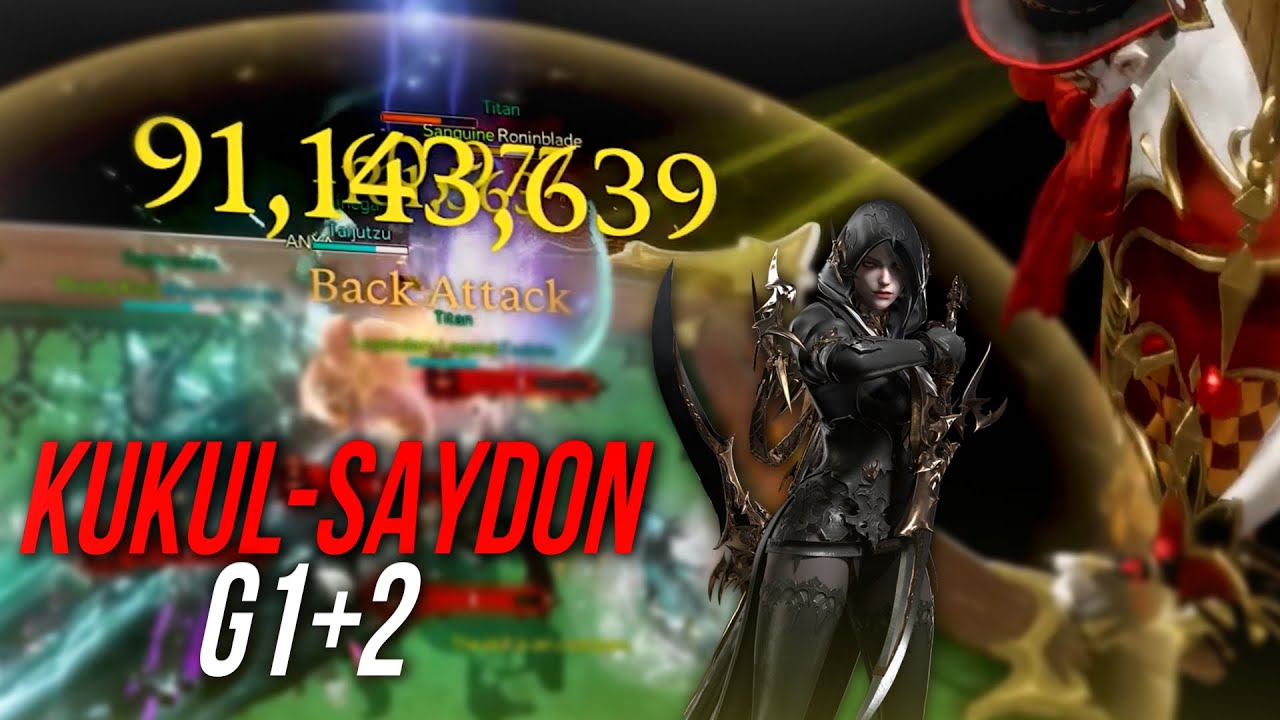1492 Surge DEATHBLADE Kukul-Saydon Gate1-2 (Gate2 %40 Damage MVP)