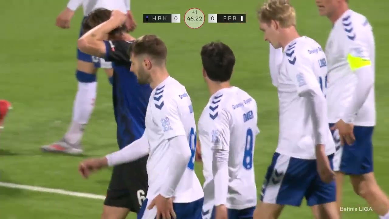 Highlights: HB Køge - Esbjerg fB